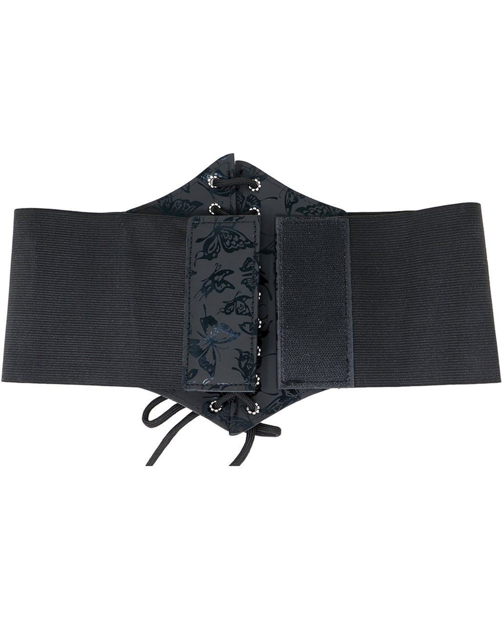 Corset « Papillon » noir