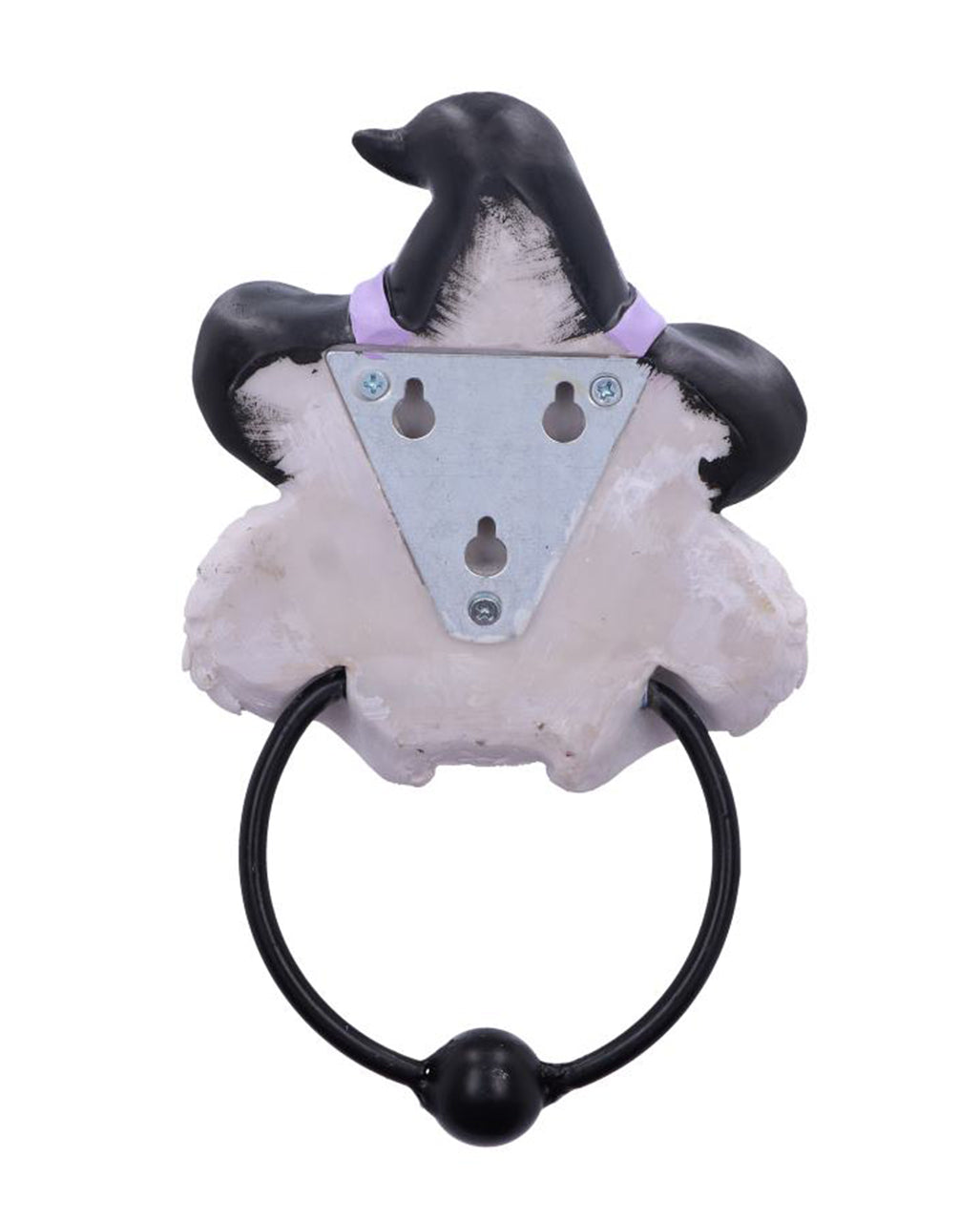 Schneeeule mit Zauberhut Türklopfer 21cm