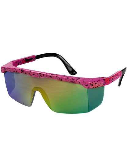 "Schnelle Brille" 80er Jahre Style Pink