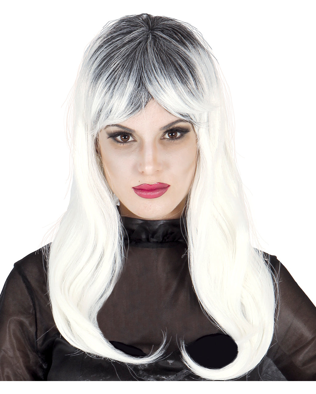 Shoulder Length Zombie Woman Wig