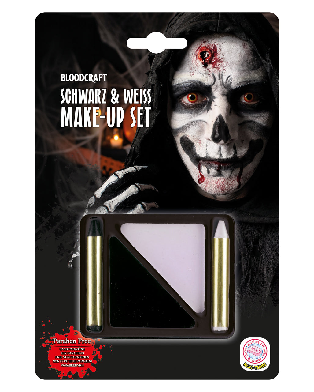 Basic Black & White Make-up Set