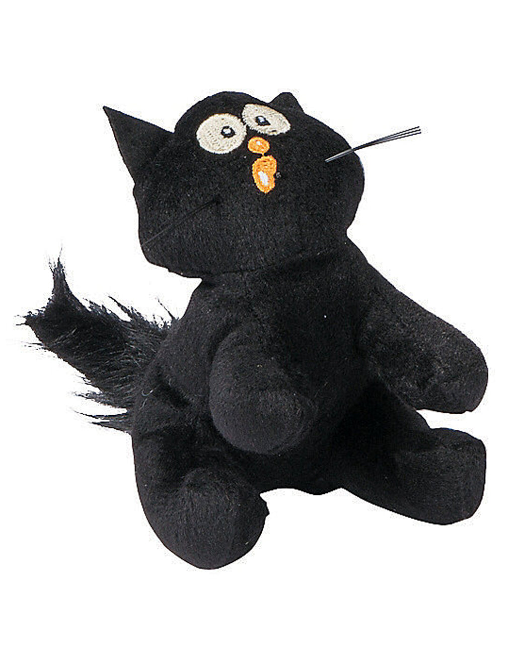 Gatto Nero Pauroso In Peluche