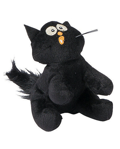 Gatto Nero Pauroso In Peluche