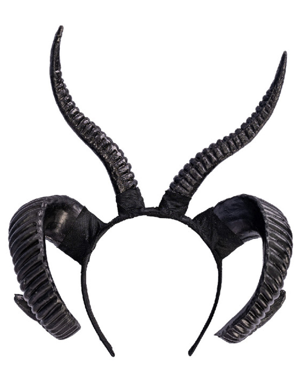 Black Demon Horns Hairband
