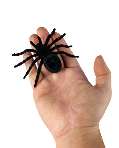 Schwarze Halloween Spinnen 4 St.