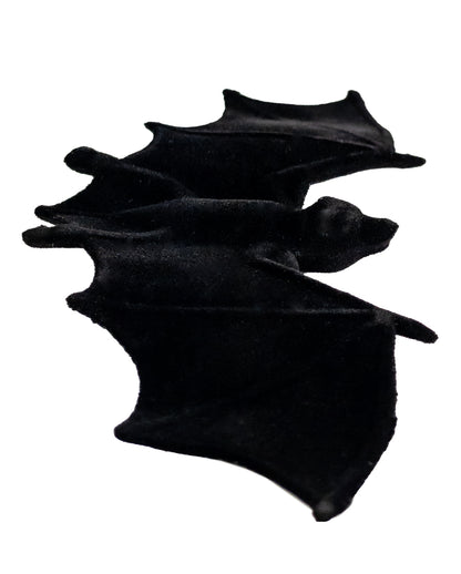 Schwarze Fledermaus Beflockt 2 St.