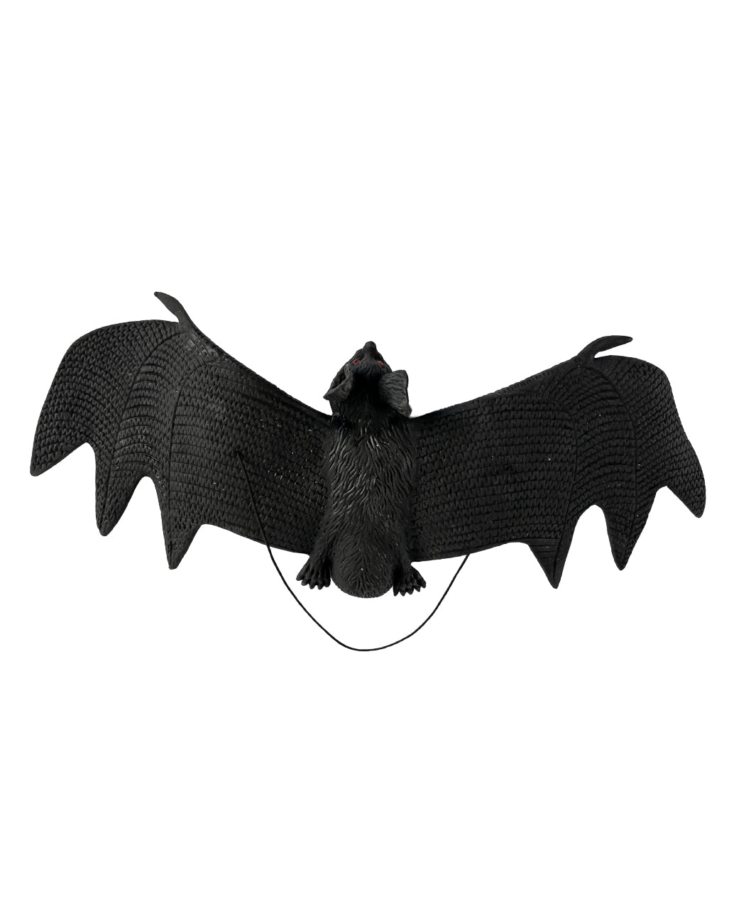 Schwarze Fledermaus aus Vinyl 26x9cm