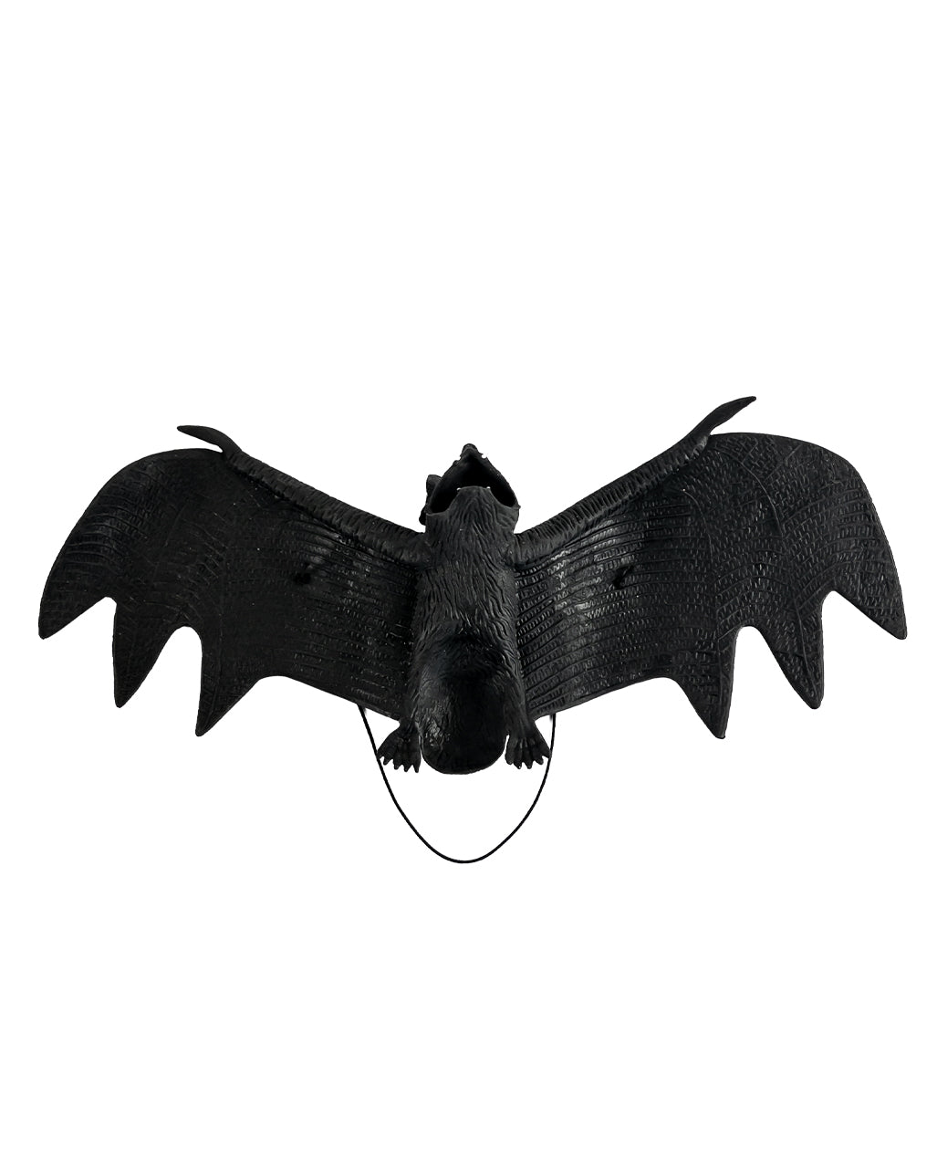 Schwarze Fledermaus aus Vinyl 26x9cm