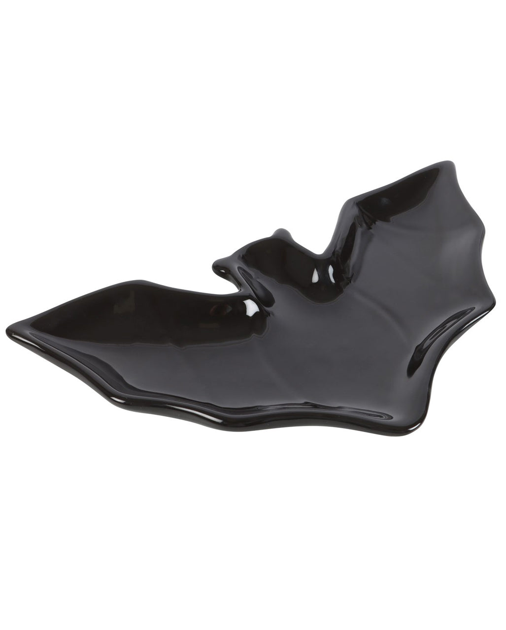 Schwarze Fledermaus Schmuckschale 20cm