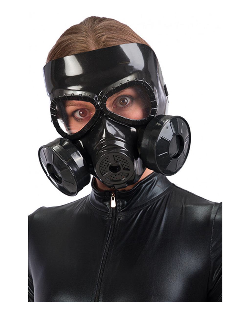 Zwart Plastic Gasmasker