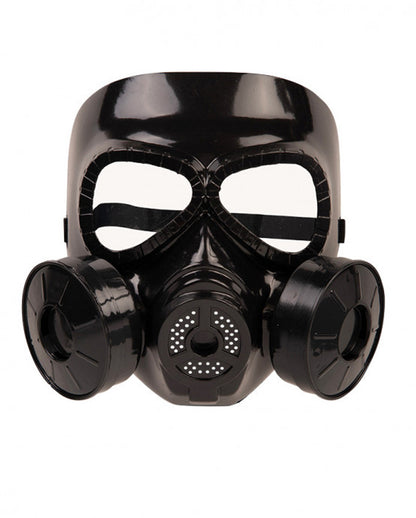 Zwart Plastic Gasmasker