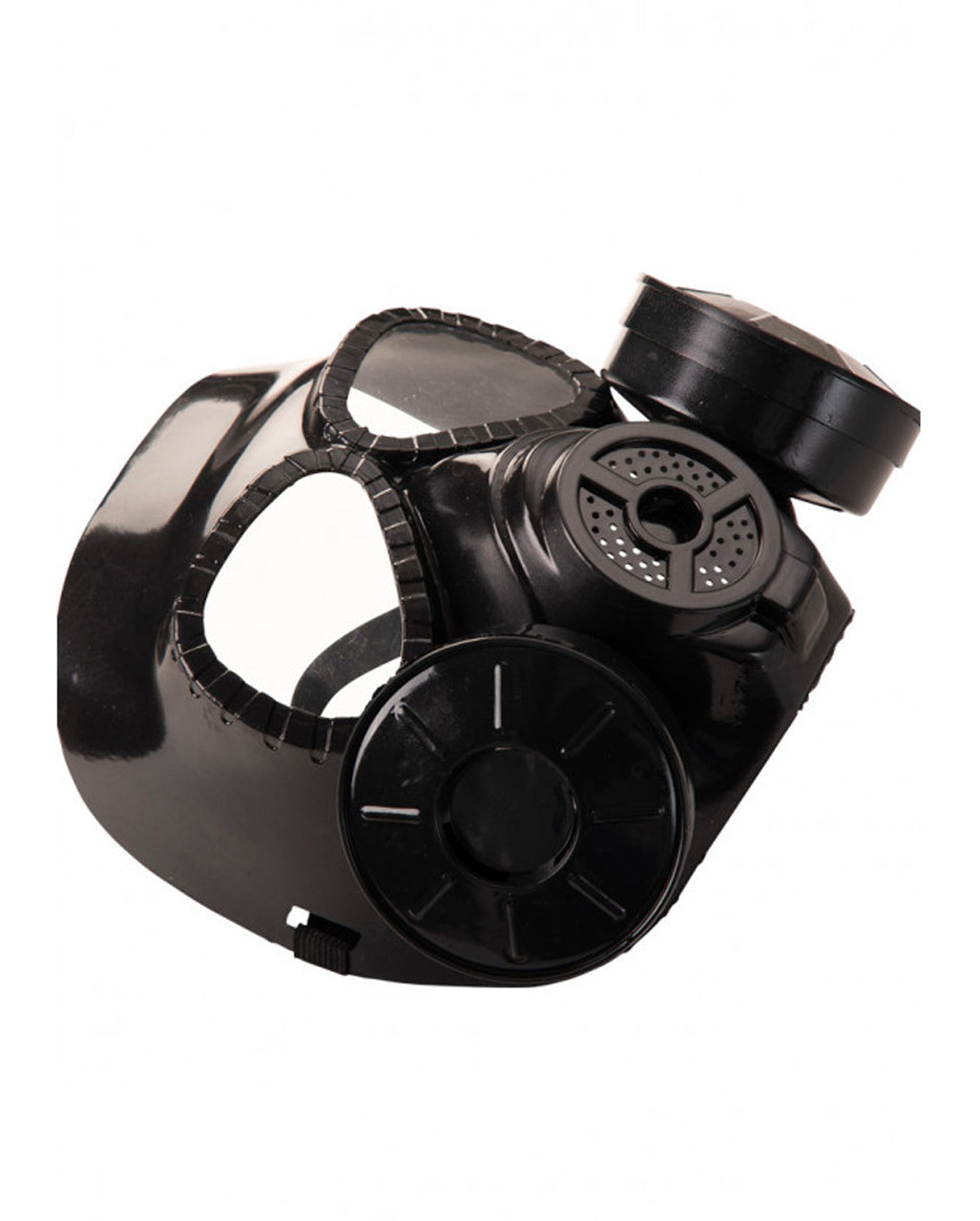 Zwart Plastic Gasmasker
