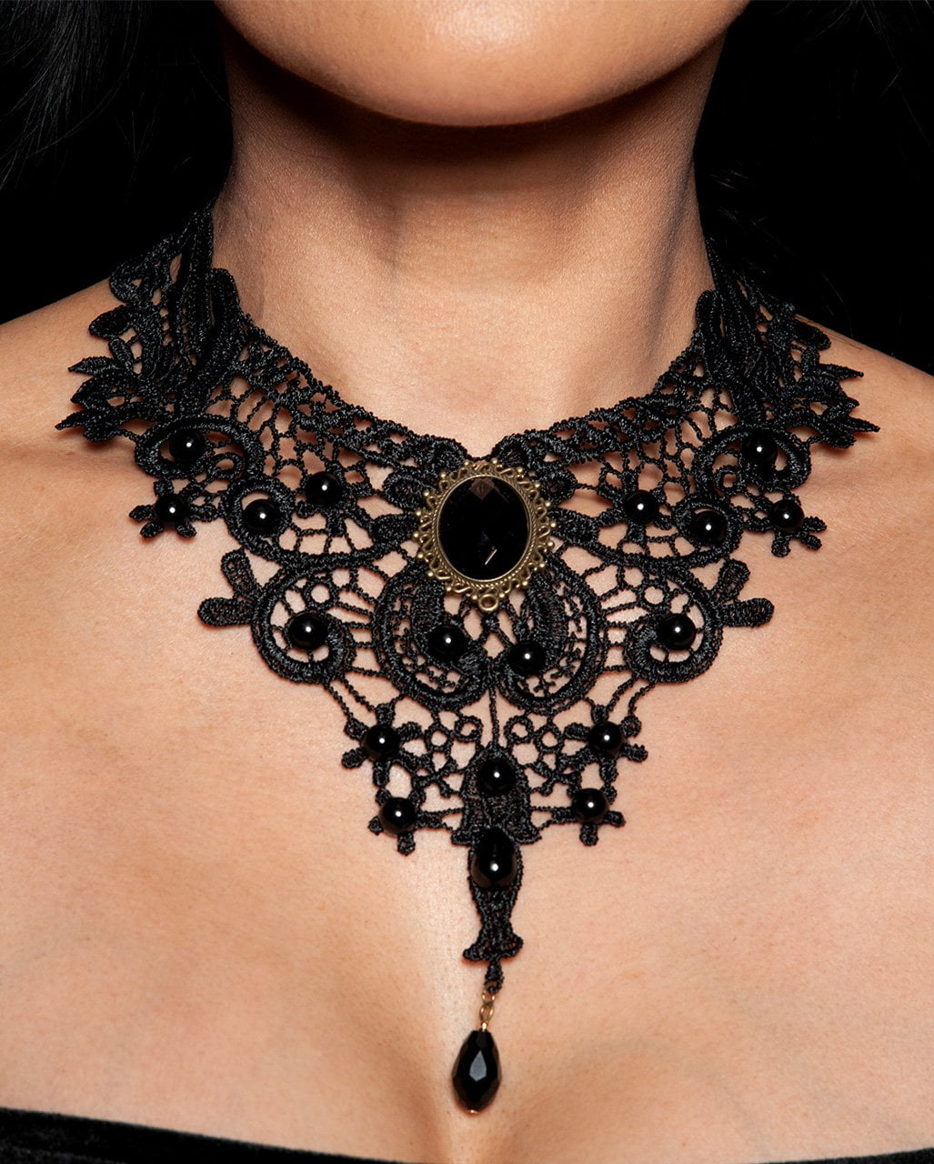 Gothic Spitzen Halskette