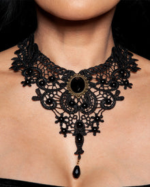 Gothic Spitzen Halskette
