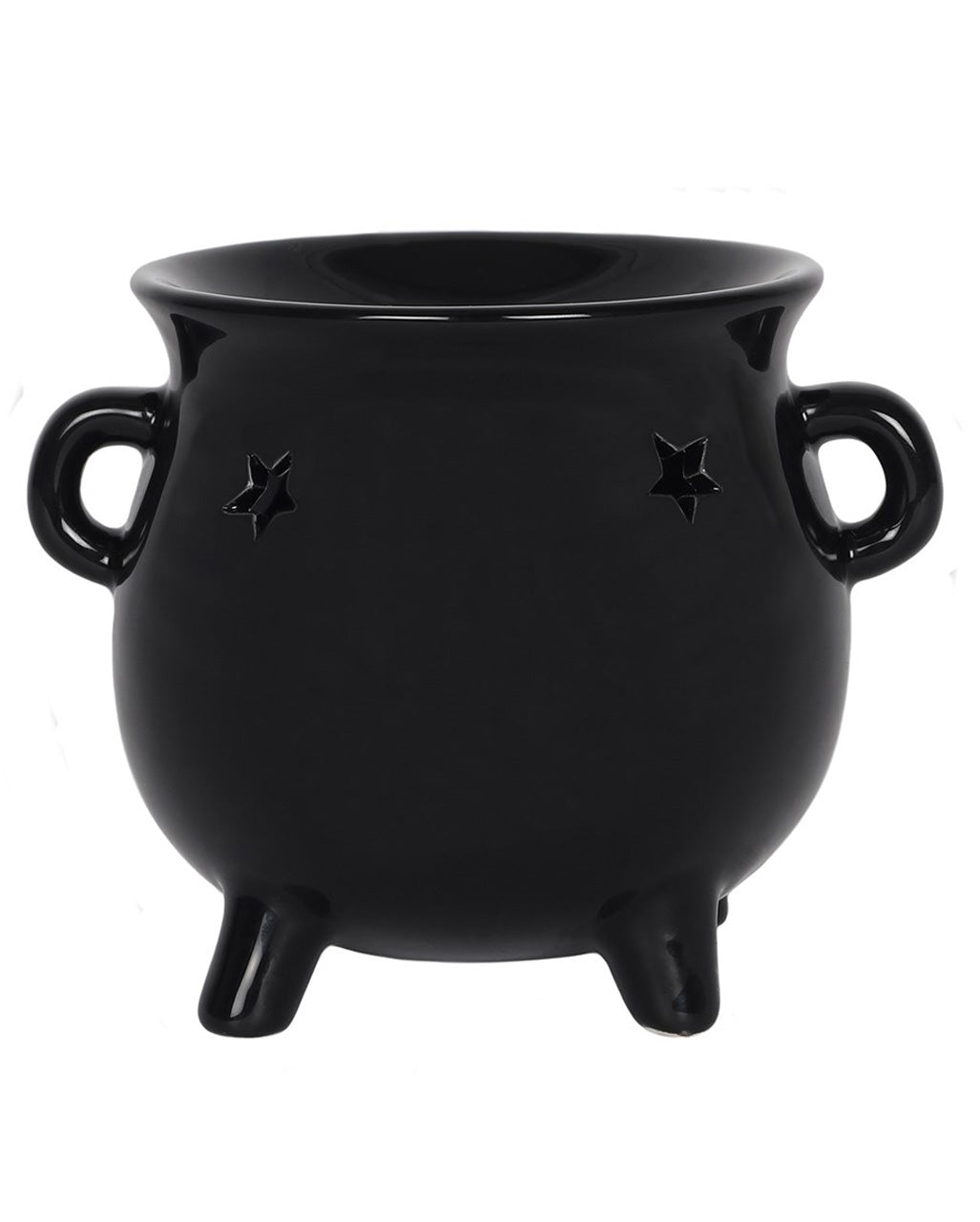 Schwarze Hexenkessel Teelichthalter Duftlampe