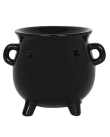 Schwarze Hexenkessel Teelichthalter Duftlampe