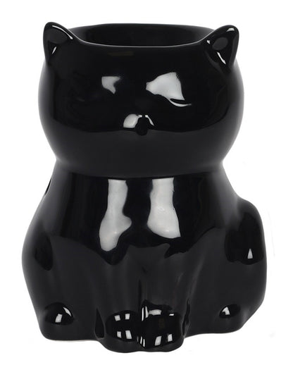 Schwarze Katze Duftöl Lampe