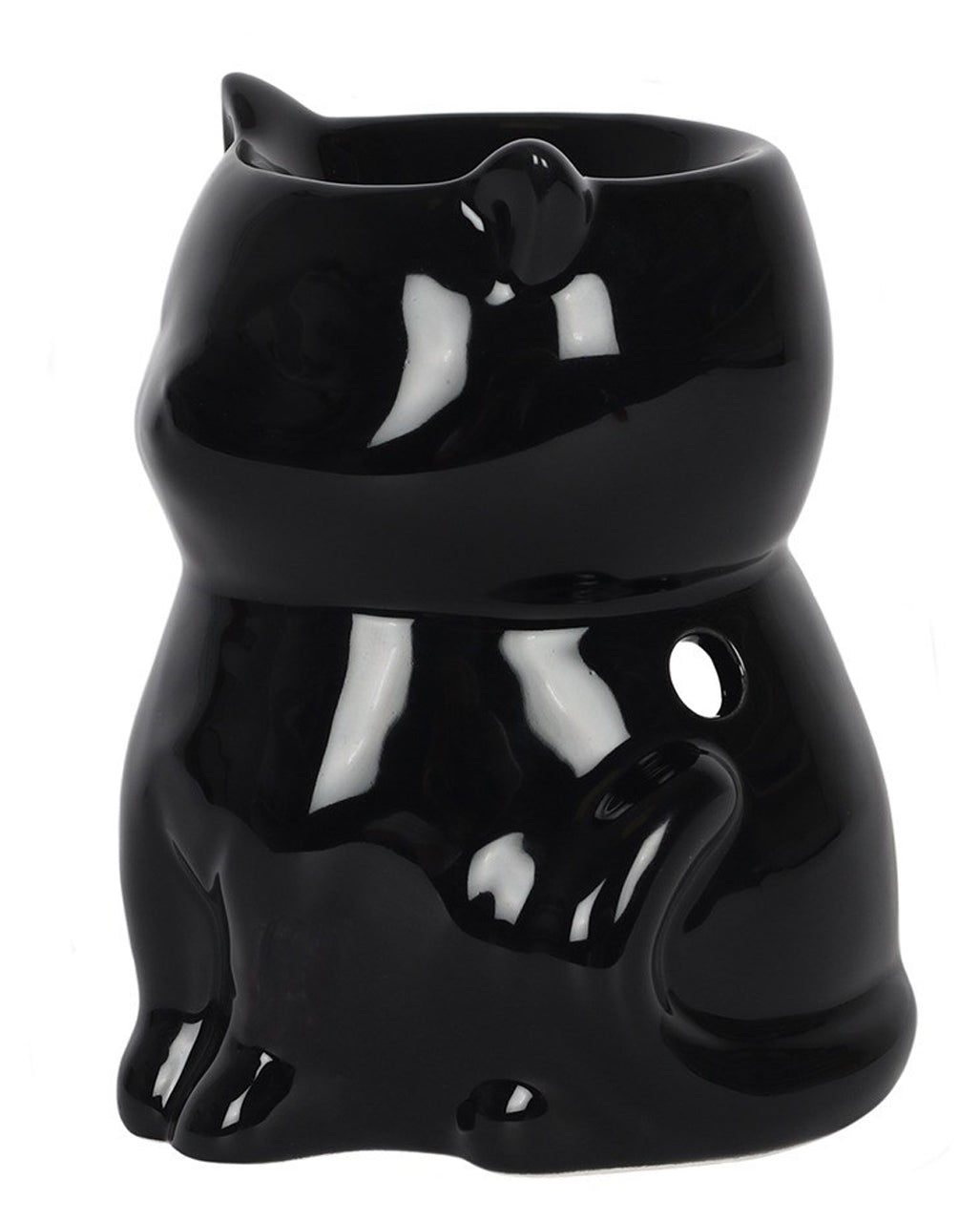 Schwarze Katze Duftöl Lampe