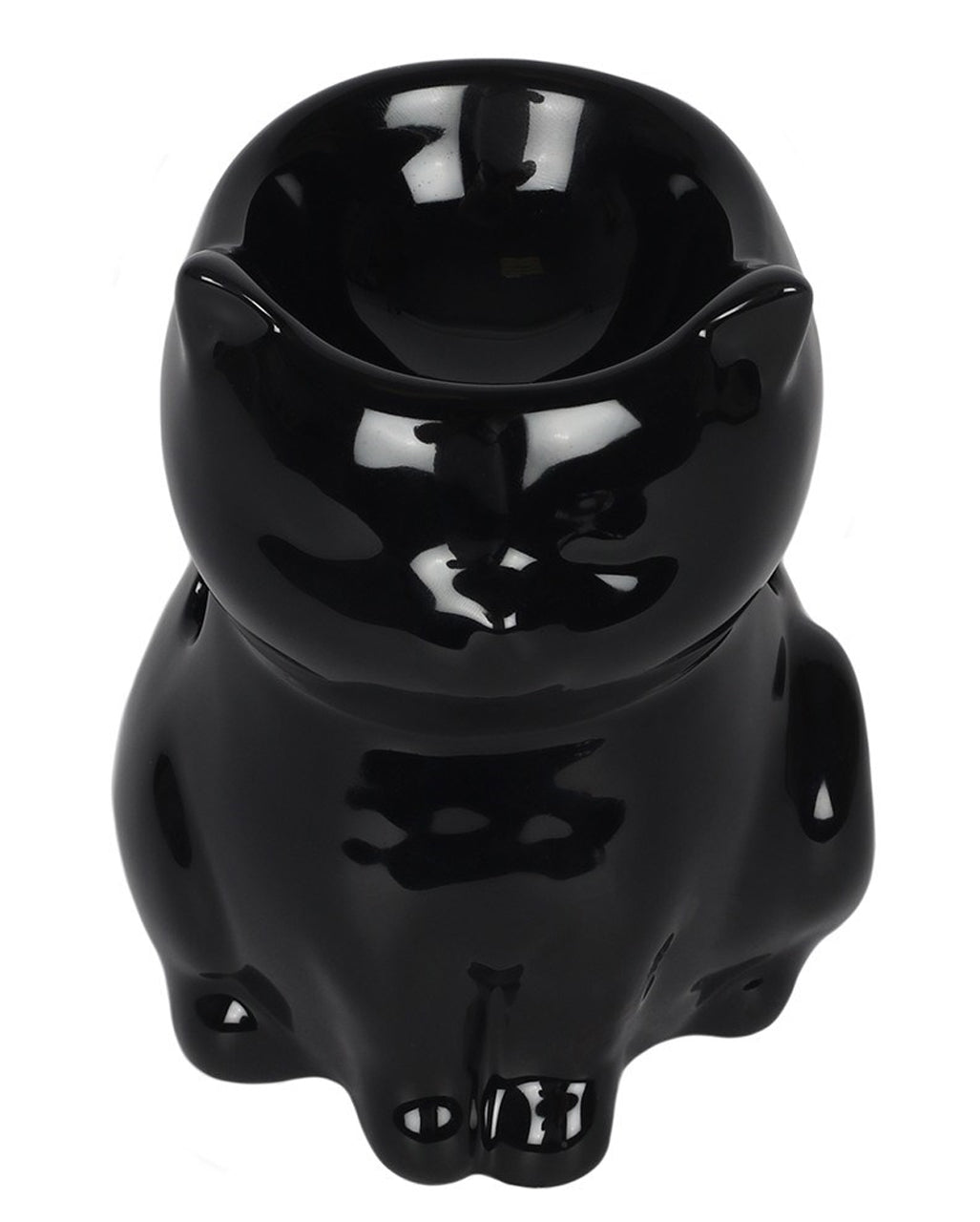 Schwarze Katze Duftöl Lampe