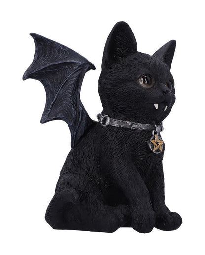 Schwarze Katzenfigur Vampuss 16cm