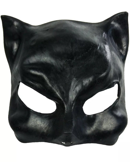 Catwoman Latex Halbmaske