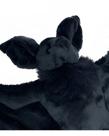 Schwarze Kuscheltier Fledermaus 75cm