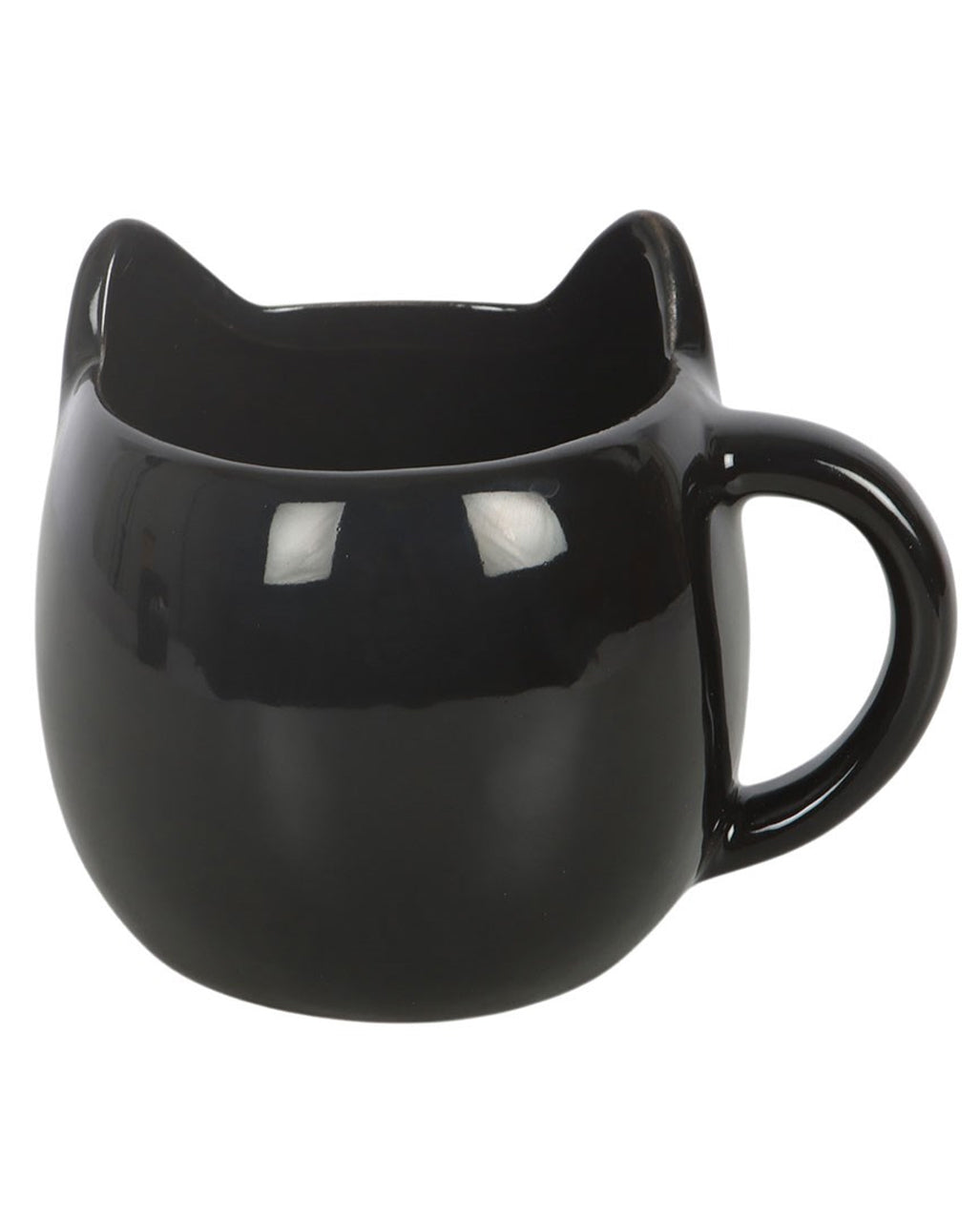 Schwarze Mystic Katzen Tasse 10cm