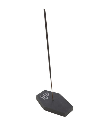 Black Rose Incense Sticks With Coffin Holder