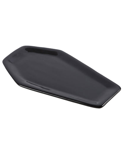 Schwarze Sarg Schmuckschale 11cm