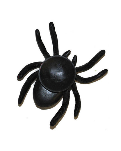 Schwarze Spinnen mit Saugnapf 4 St.
