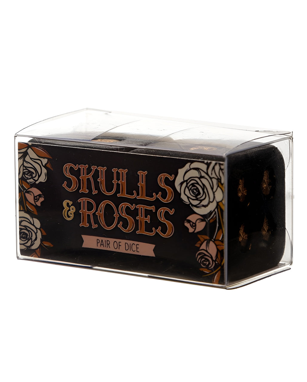 Black Skull Dice - Set Of 2