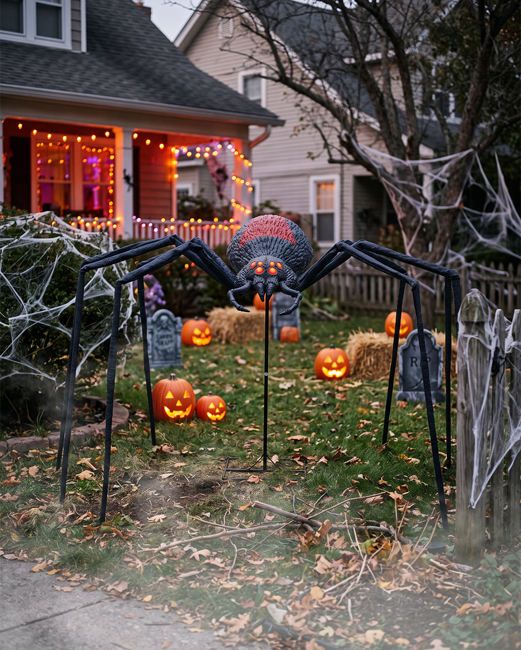 Black Widow XXL Halloween Outdoor Decor 150cm