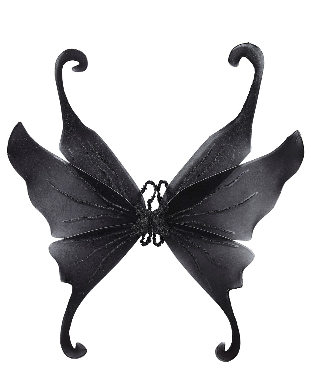 Schmetterling Flügel schwarz
