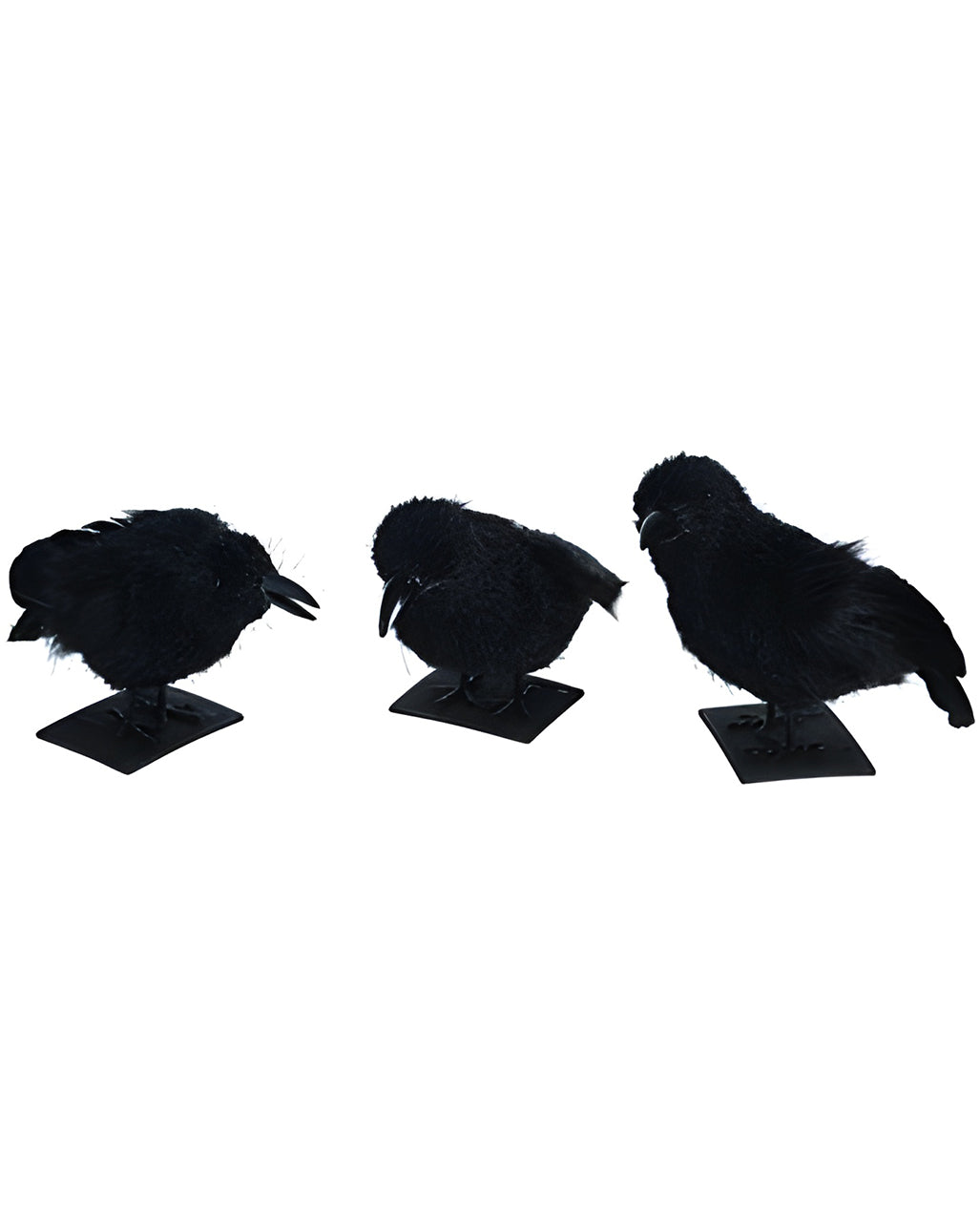 Black Deco Raven 33cm