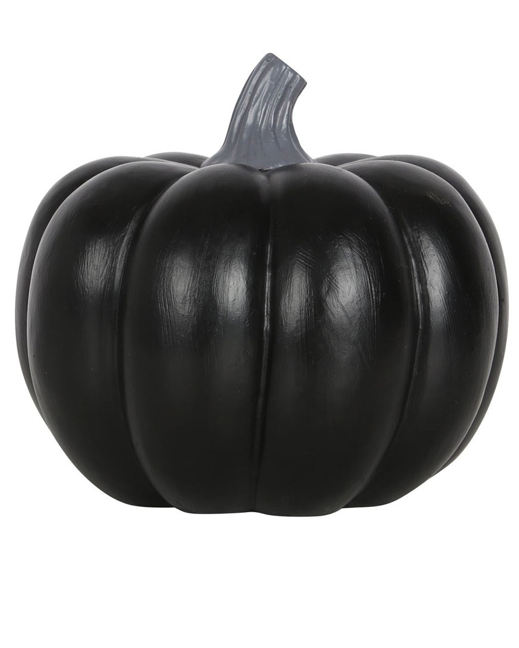 Schwarzer Halloween Kürbis Räucherkegelhalter 11cm