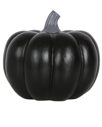 Schwarzer Halloween Kürbis Räucherkegelhalter 11cm