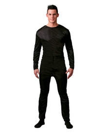 Schwarzer Herrenbody