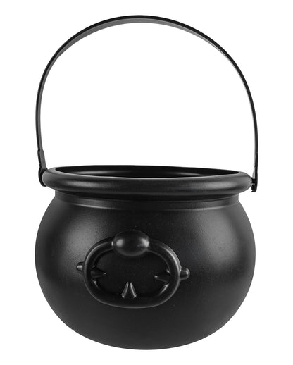Black Witch's Cauldron With Handle 18cm Ø