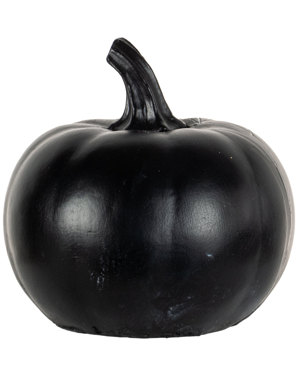 Schwarzer Pumpkin mit Herzförmigen Spinnennetz 10cm