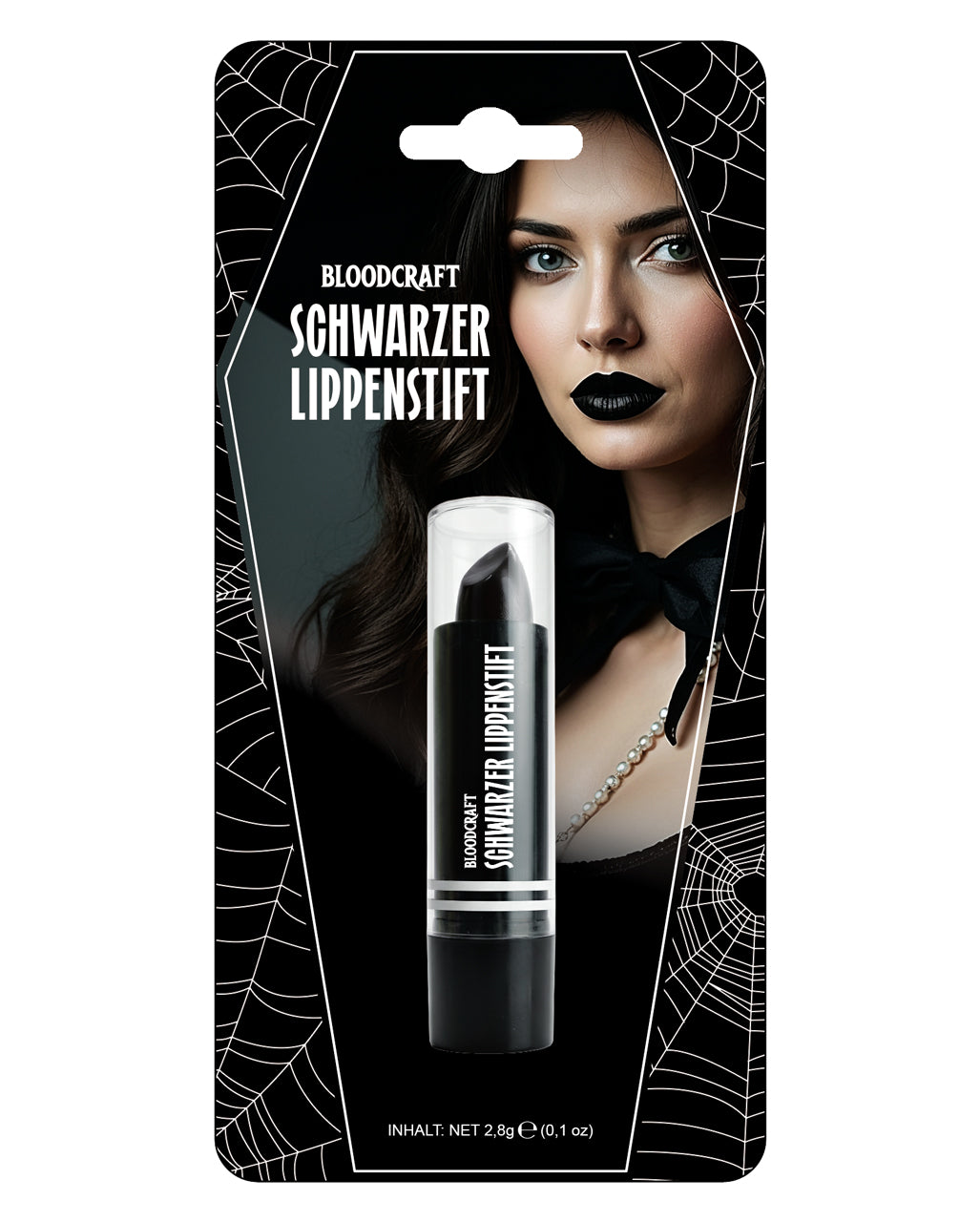 Nocturna Noir Schwarzer Lippenstift