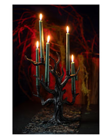 Schwarzer Mystic Tree Kerzenständer 29,5cm