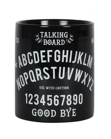 Schwarzer Ouija Brett Kaffeebecher