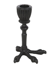 Schwarzer Rabenklaue Kerzenständer 12,5cm