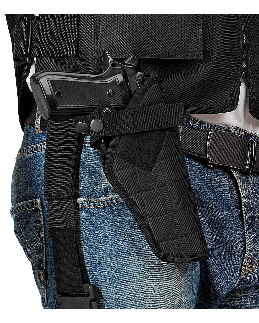 Schwarzer Taktischer Waffen Holster