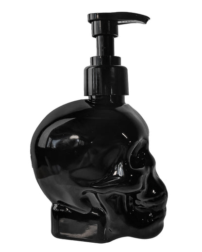 Schwarzer Totenkopf mit Handseife 300ml