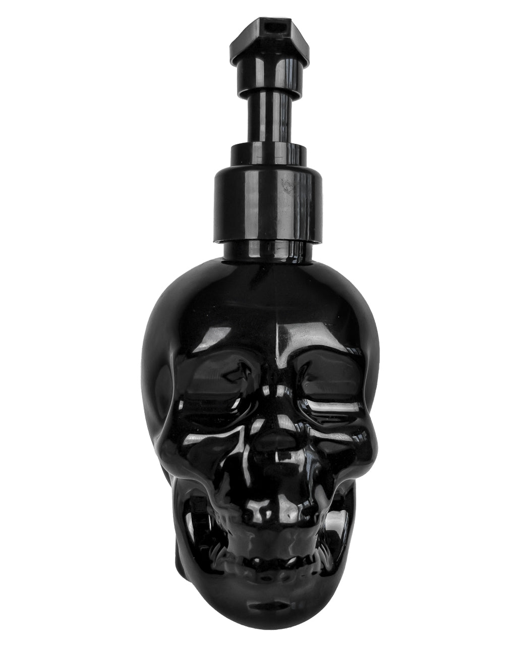 Schwarzer Totenkopf mit Handseife 300ml