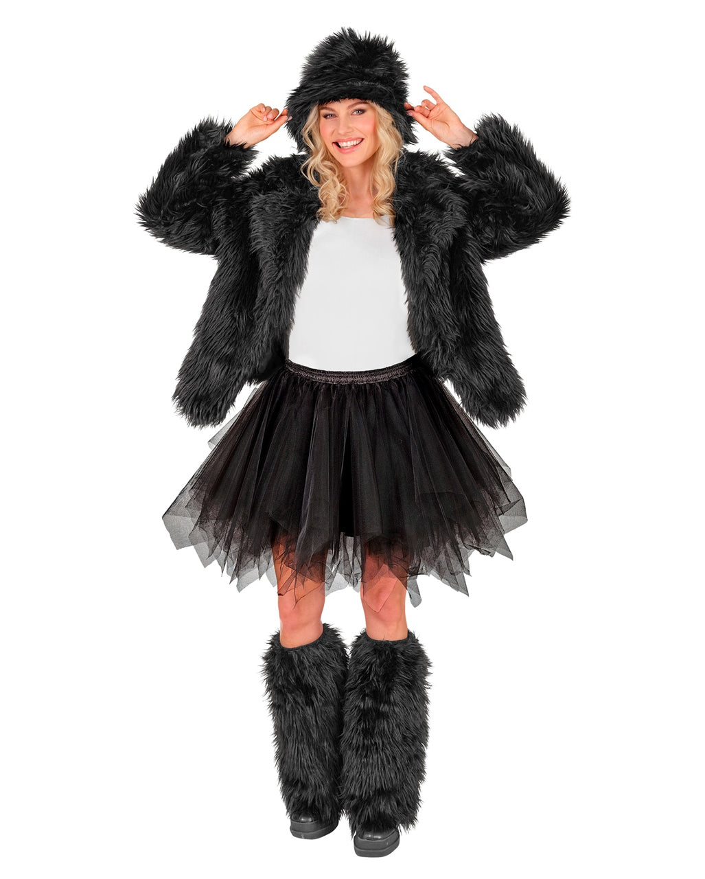 Schwarzer Tutu Rock Deluxe