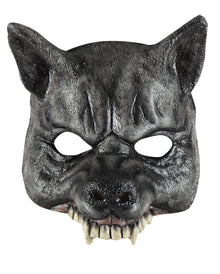 Werwolf Halloween Halbmaske
