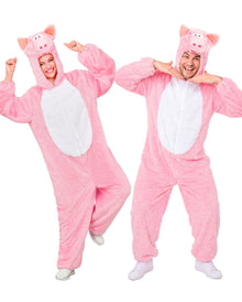 Schwein Plüsch Overall Unisex Kostüm