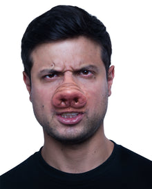 Schweinenase Latexapplikation
